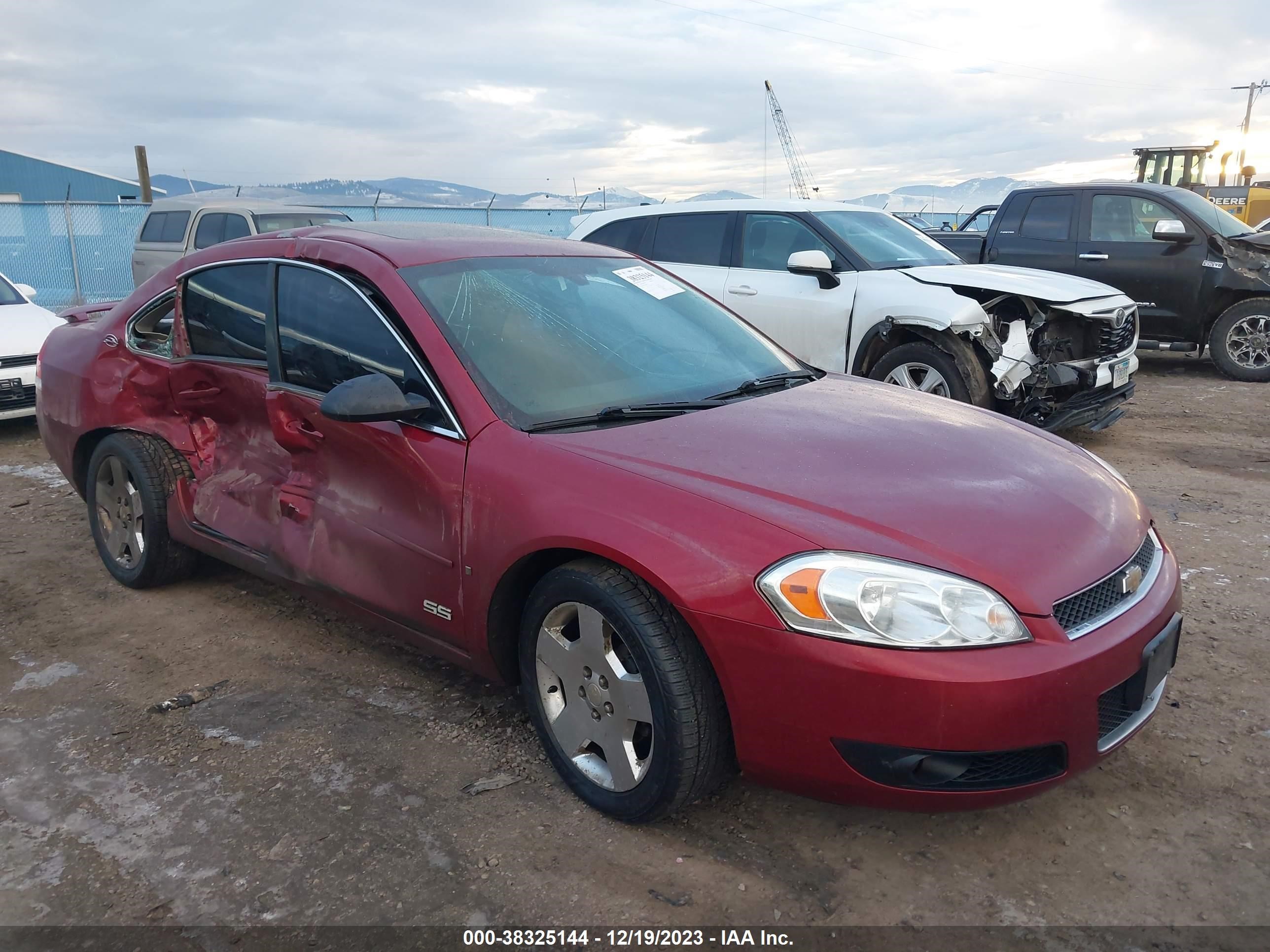 chevrolet impala 2007 2g1wd58c379240470