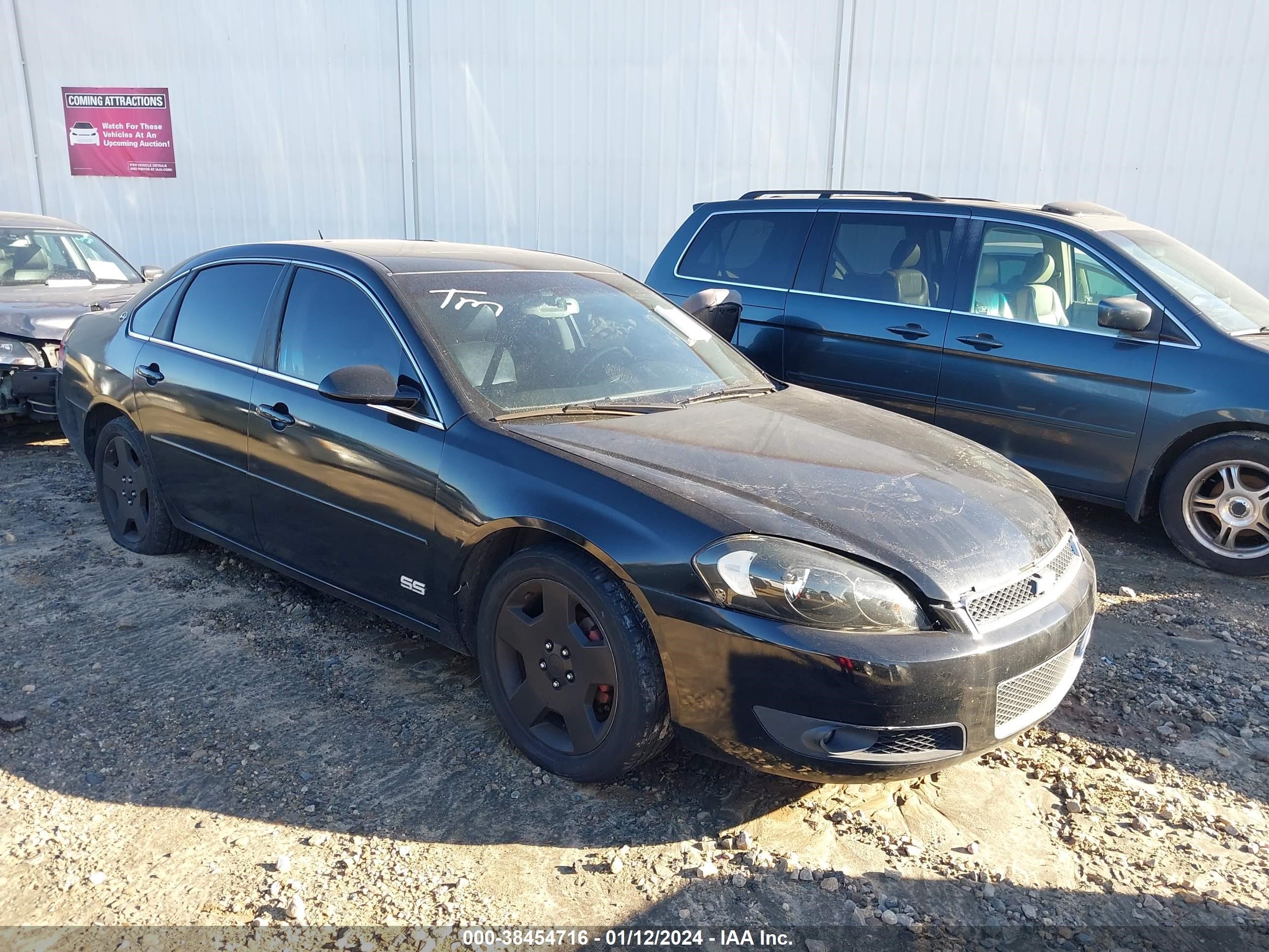 chevrolet impala 2006 2g1wd58c769287564