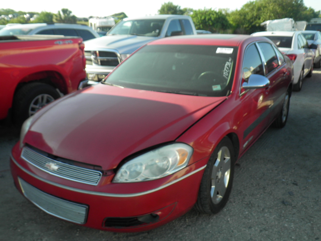 chevrolet impala v8 2006 2g1wd58c969151579