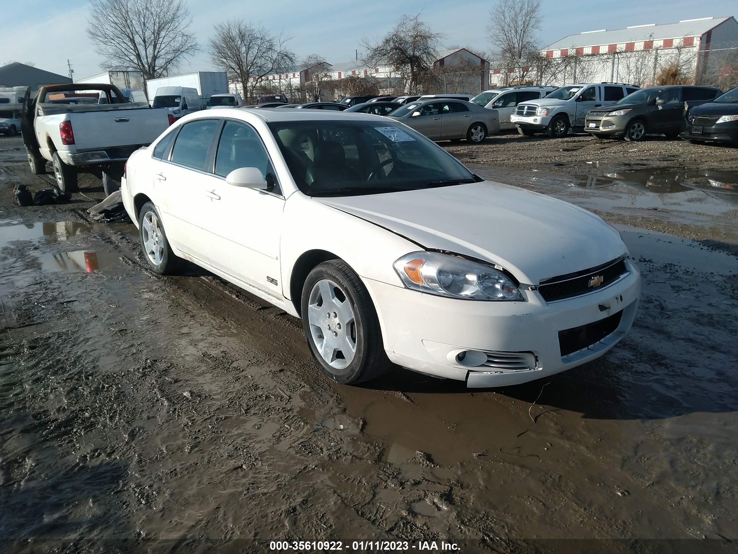 chevrolet impala 2007 2g1wd58c979164267