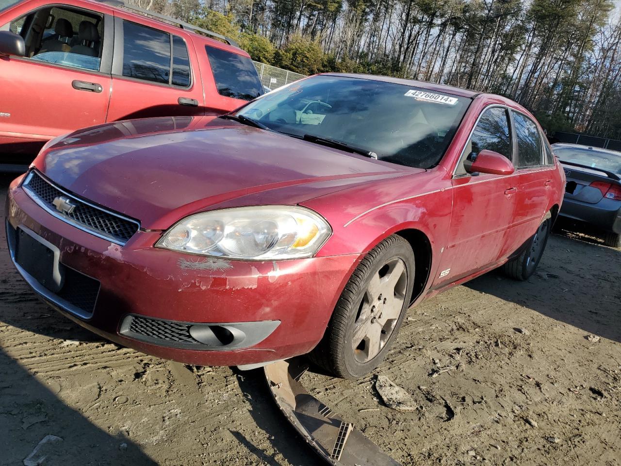 chevrolet impala 2007 2g1wd58c979171154