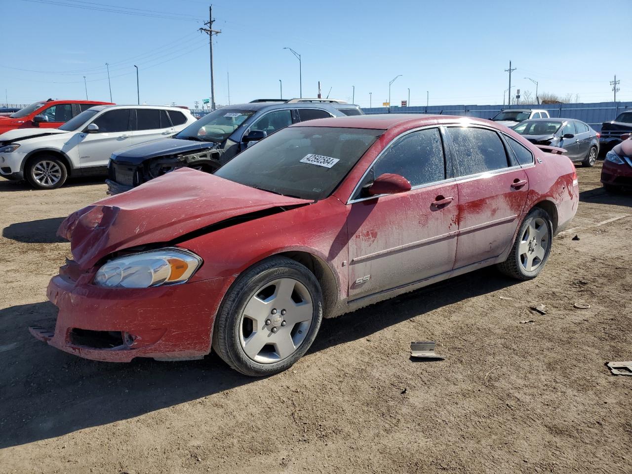 chevrolet impala 2007 2g1wd58c979218084