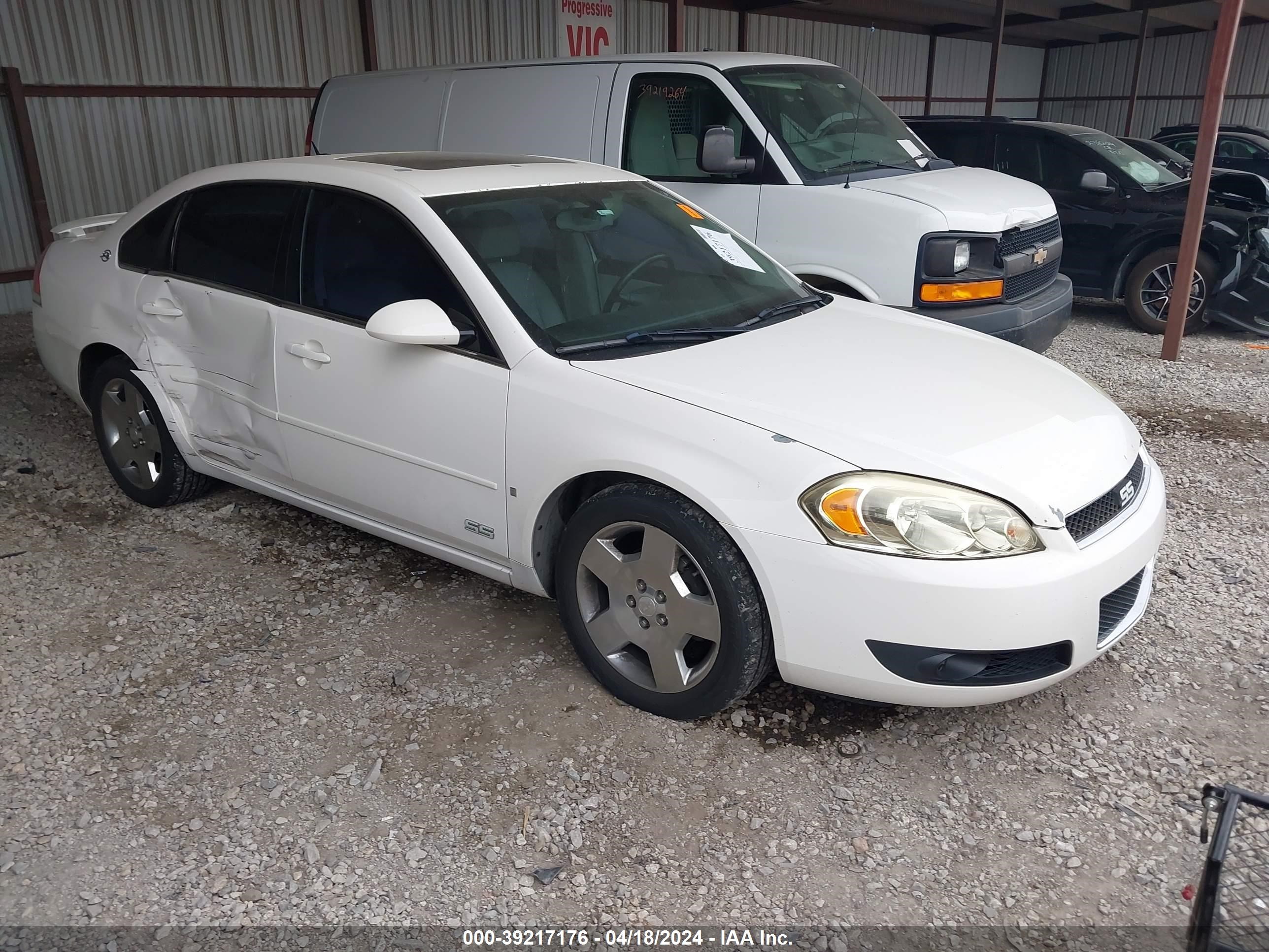 chevrolet impala 2006 2g1wd58cx69287087