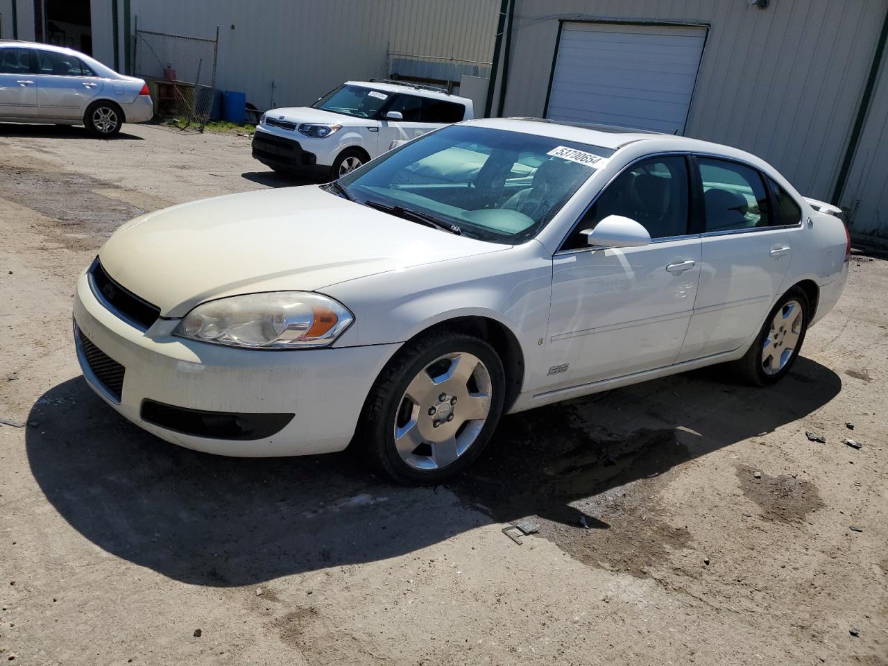 chevrolet impala 2007 2g1wd58cx79409349