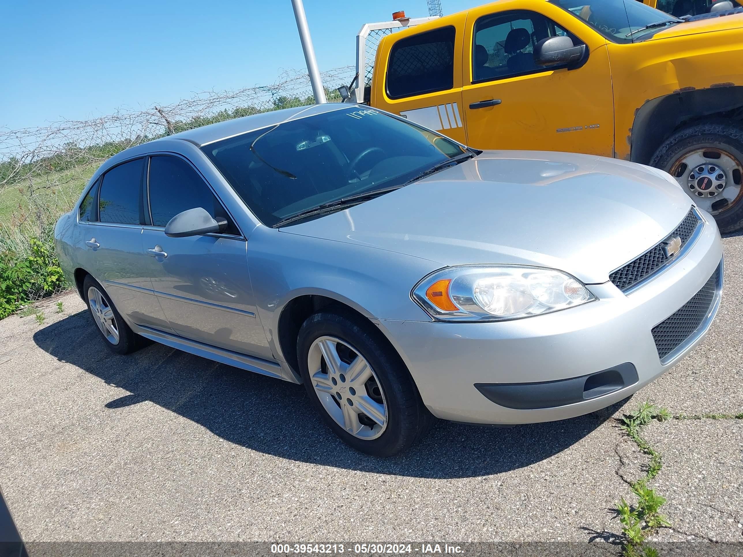 chevrolet impala 2012 2g1wd5e35c1223621