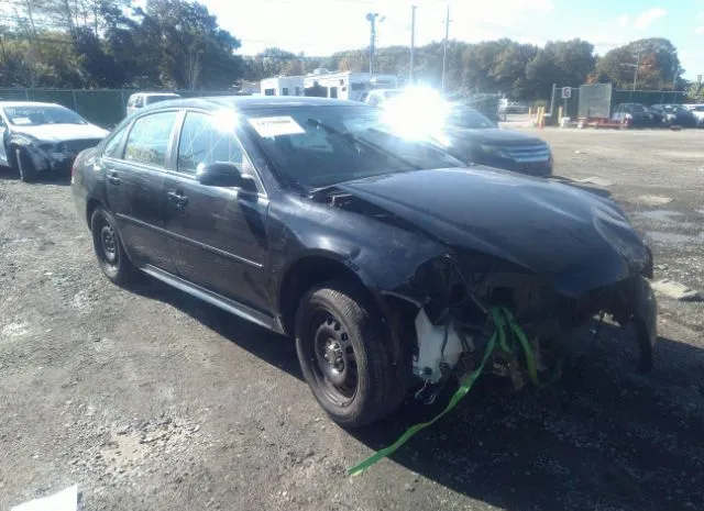 chevrolet impala police 2013 2g1wd5e38d1125779