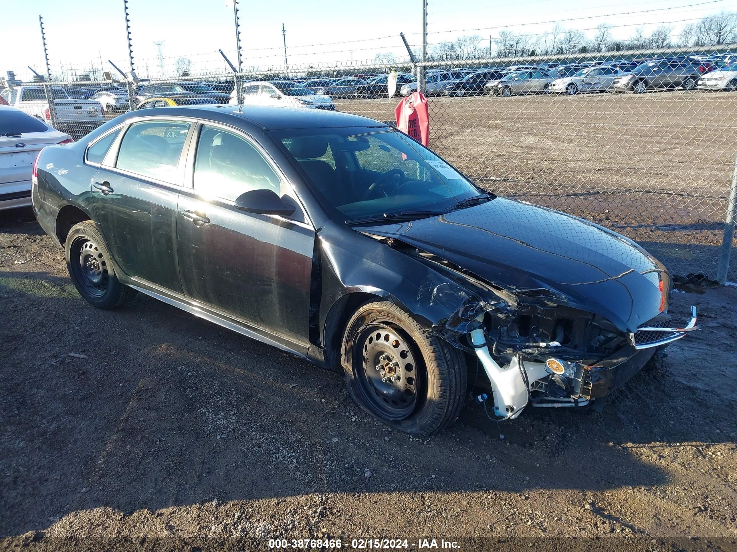 chevrolet impala 2016 2g1wd5e39g1134642