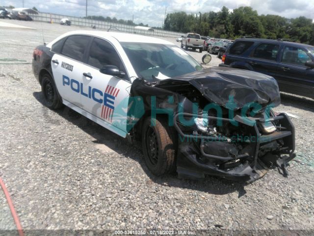 chevrolet impala limited police 2014 2g1wd5e3xe1175102