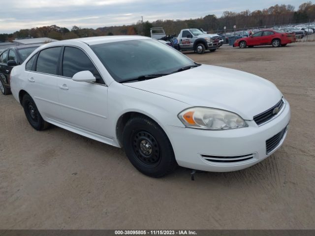 chevrolet impala police 2011 2g1wd5em3b1211054