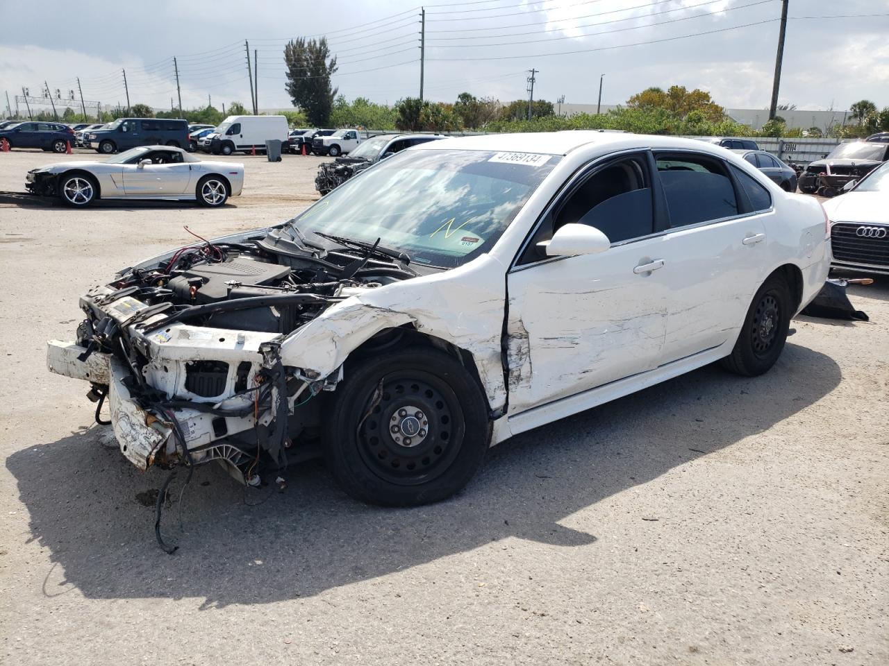 chevrolet impala 2010 2g1wd5em5a1193218