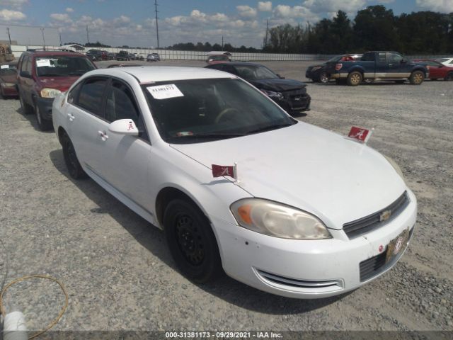 chevrolet impala police 2011 2g1wd5em9b1285112