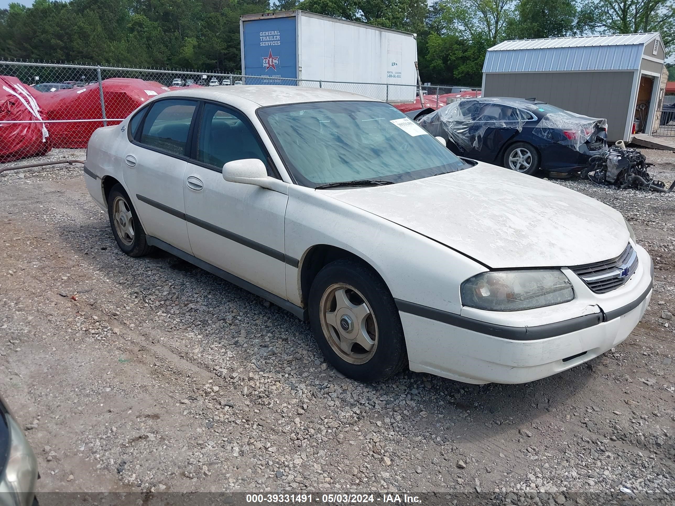 chevrolet impala 2004 2g1wf52e049467292