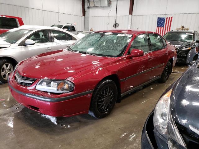 chevrolet impala 2005 2g1wf52e159209607