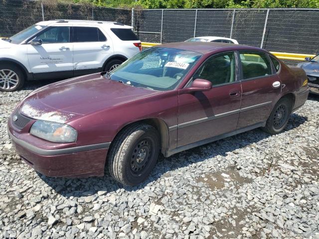 chevrolet impala 2003 2g1wf52e239156719