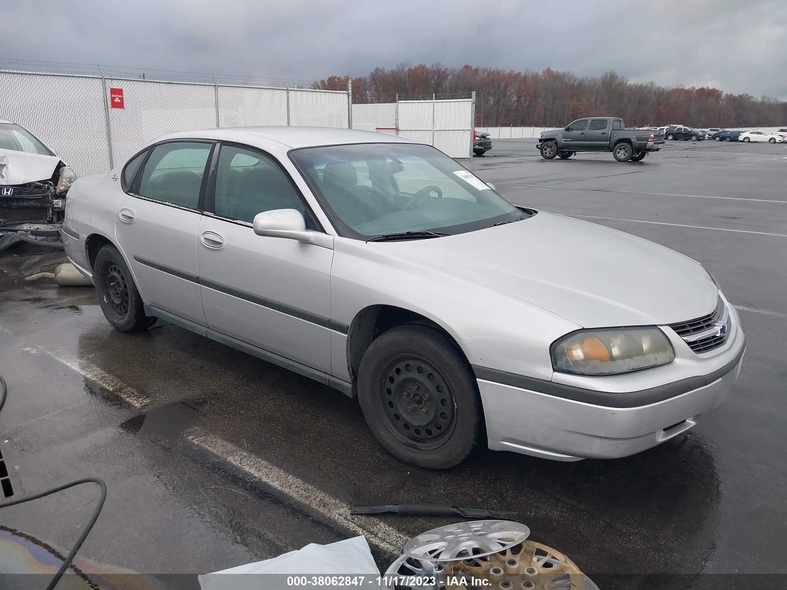 chevrolet impala 2003 2g1wf52e239453067