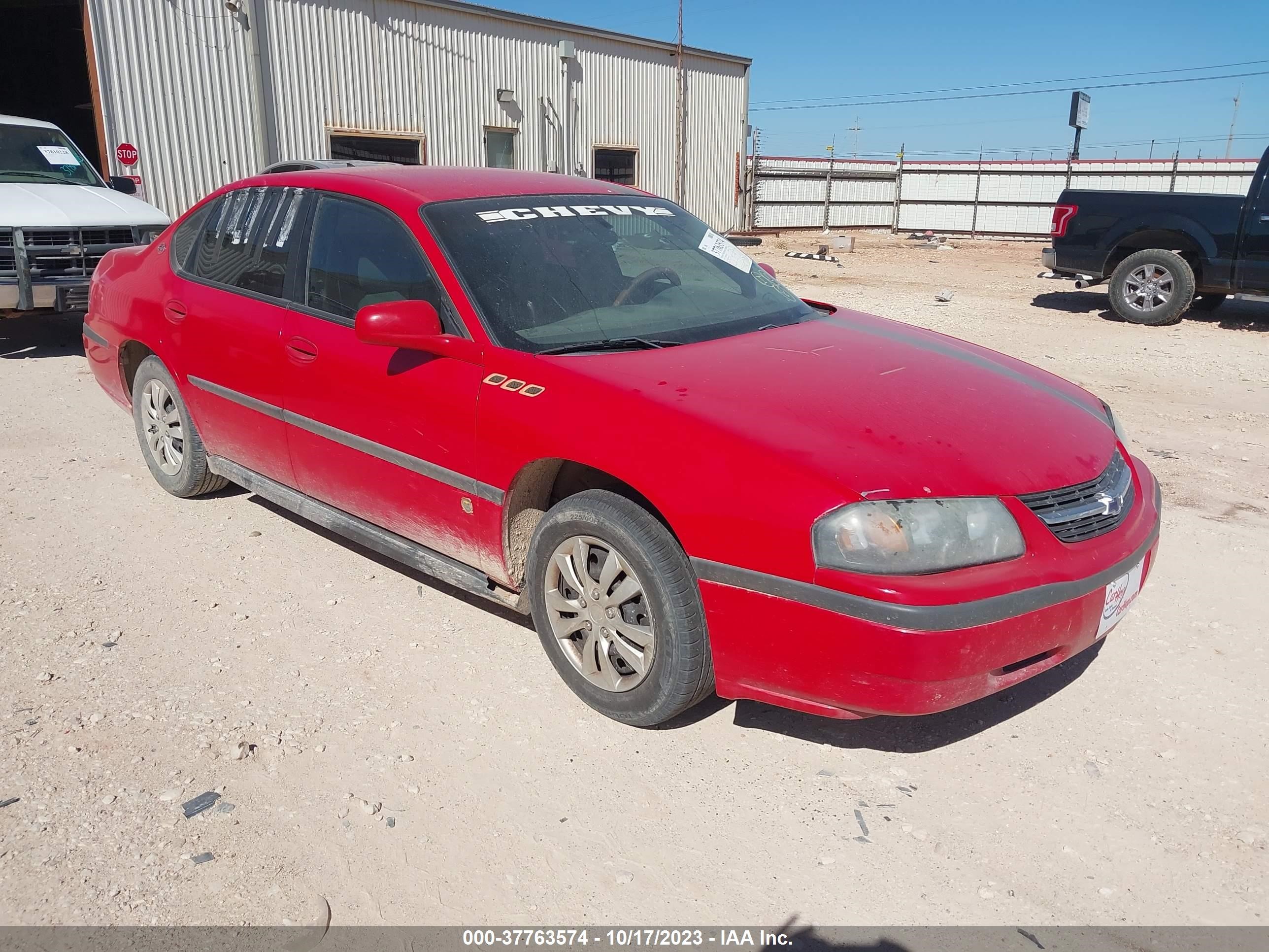 chevrolet impala 2004 2g1wf52e249295377