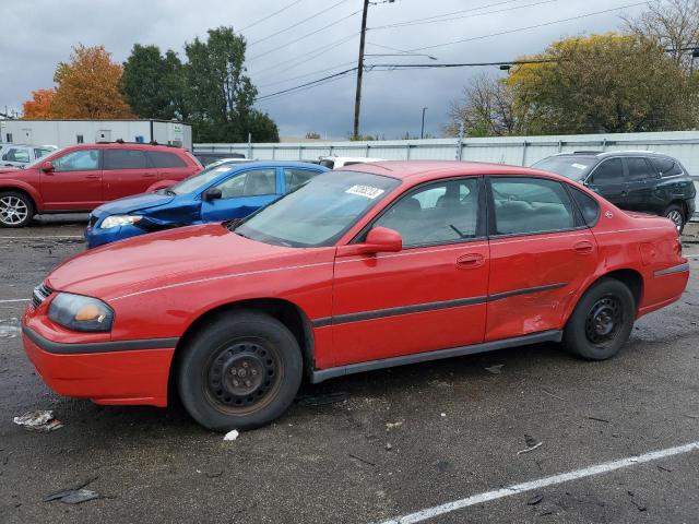 chevrolet impala 2004 2g1wf52e349116828