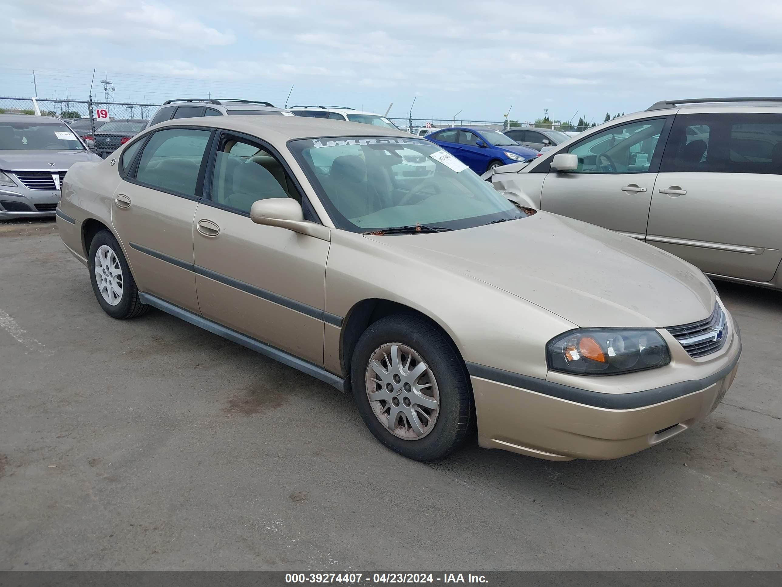 chevrolet impala 2004 2g1wf52e449261358