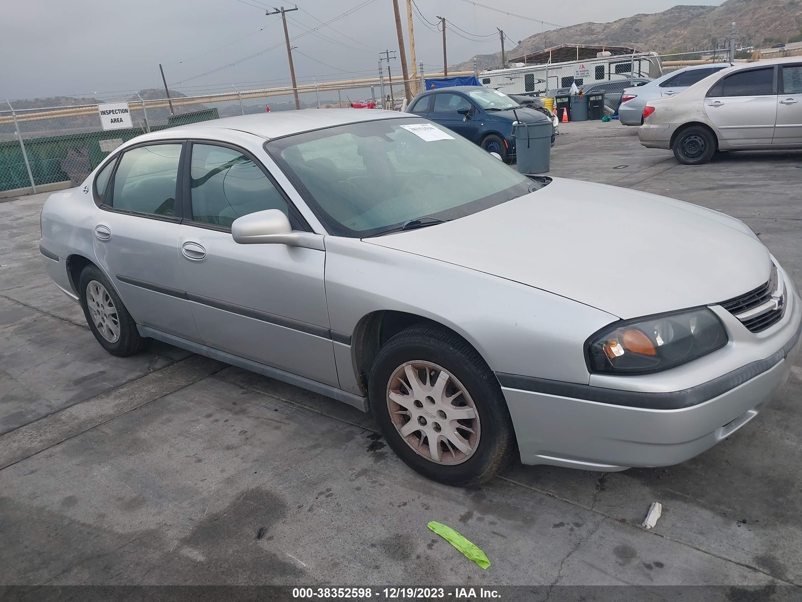 chevrolet impala 2004 2g1wf52e549126082