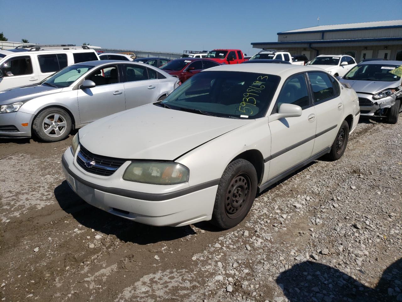 chevrolet impala 2004 2g1wf52e549150320