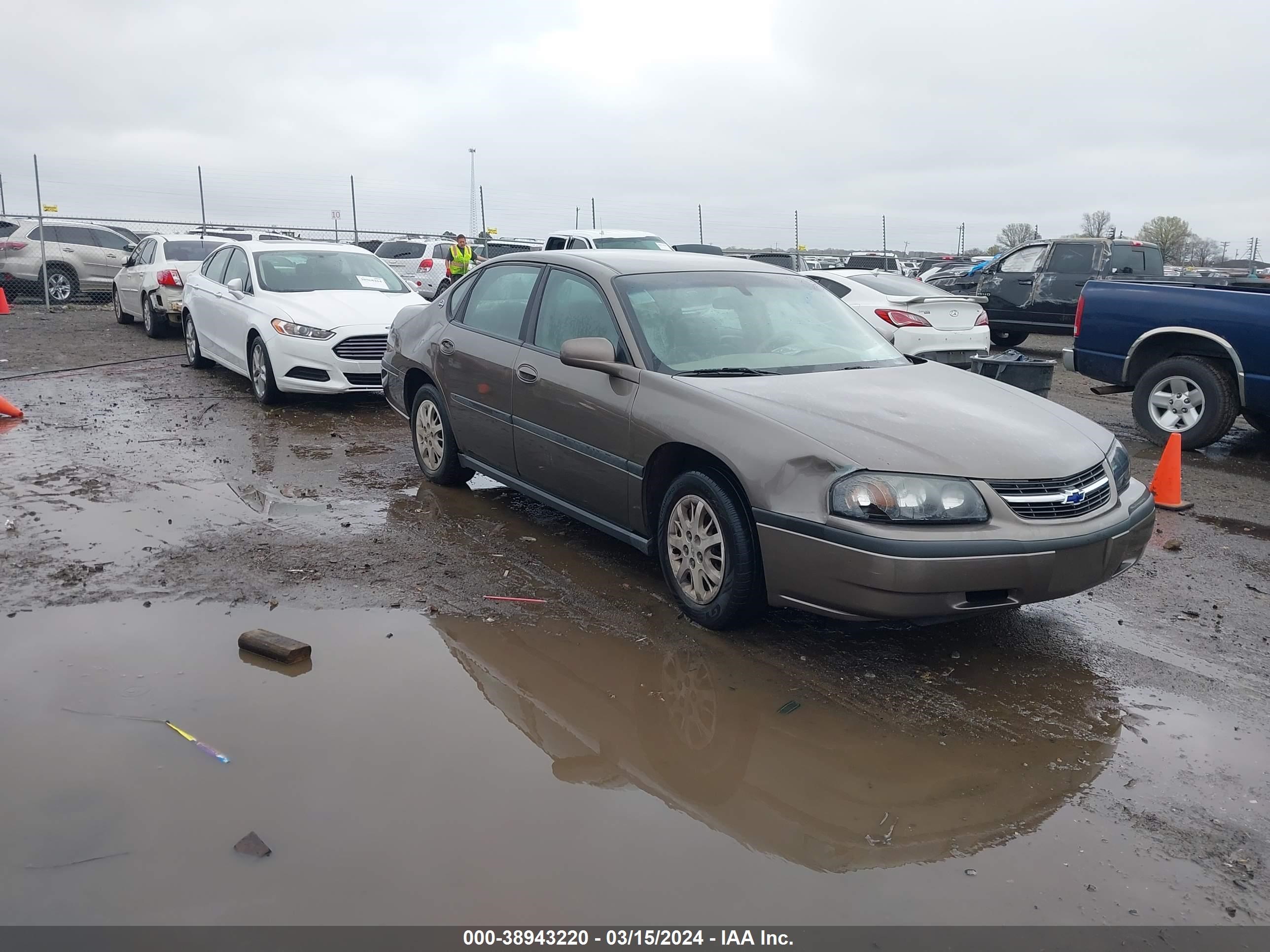 chevrolet impala 2003 2g1wf52e639149370