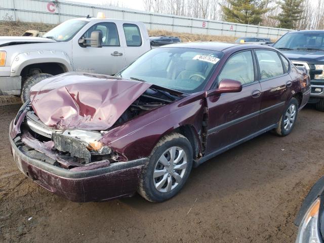 chevrolet impala 2004 2g1wf52e649453137