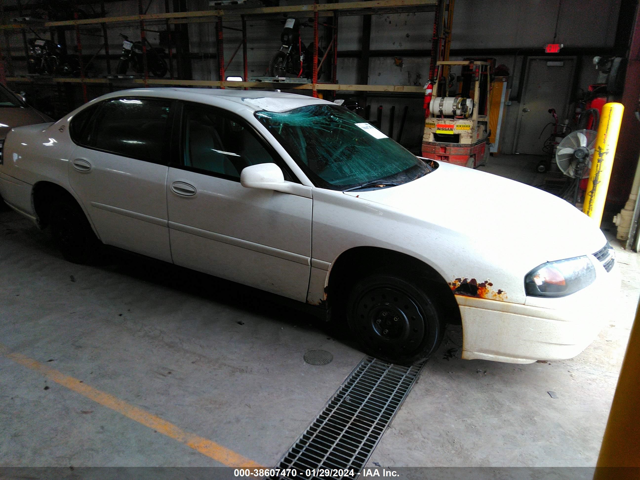 chevrolet impala 2004 2g1wf52e649455745