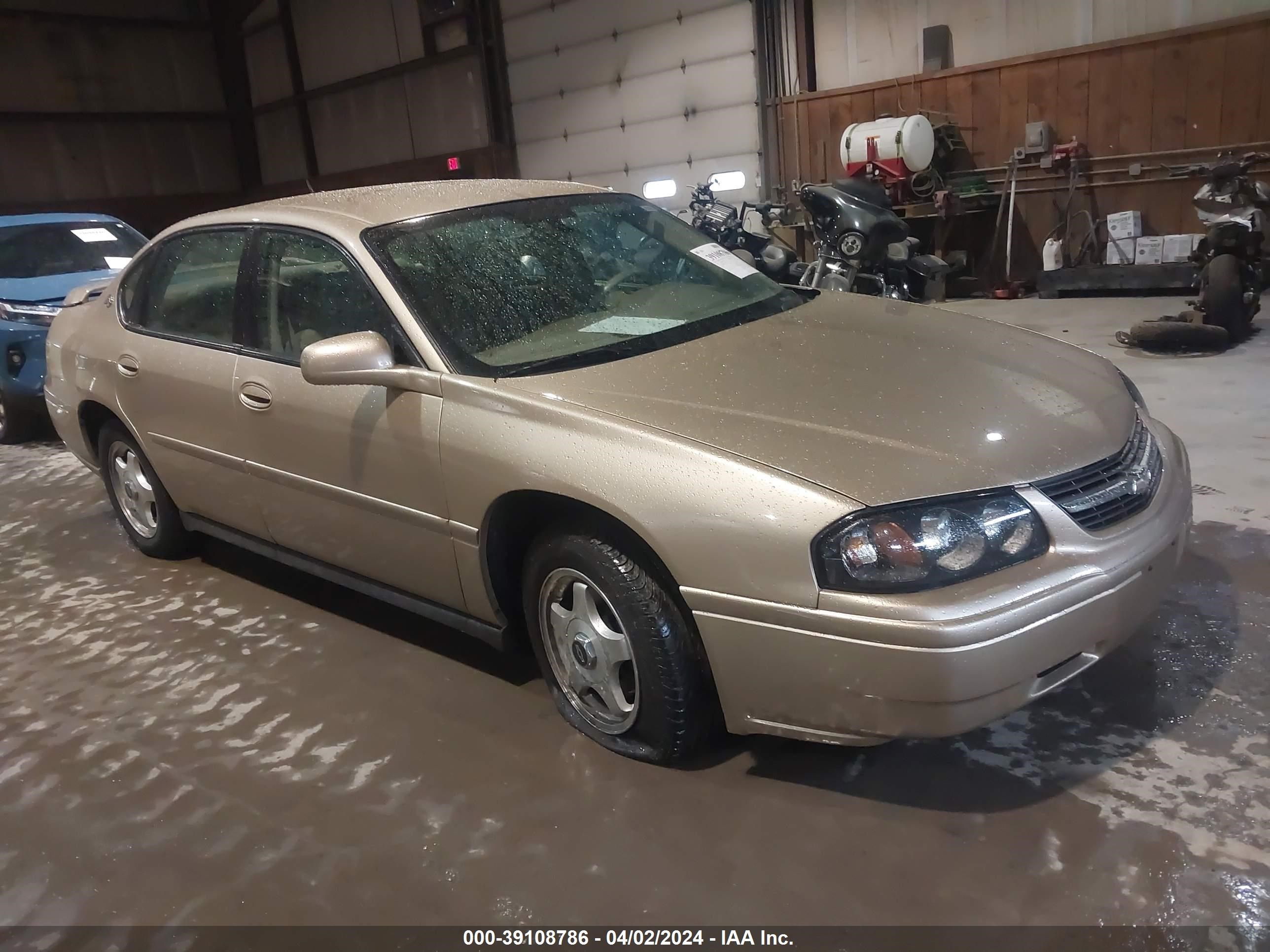 chevrolet impala 2005 2g1wf52e659223258