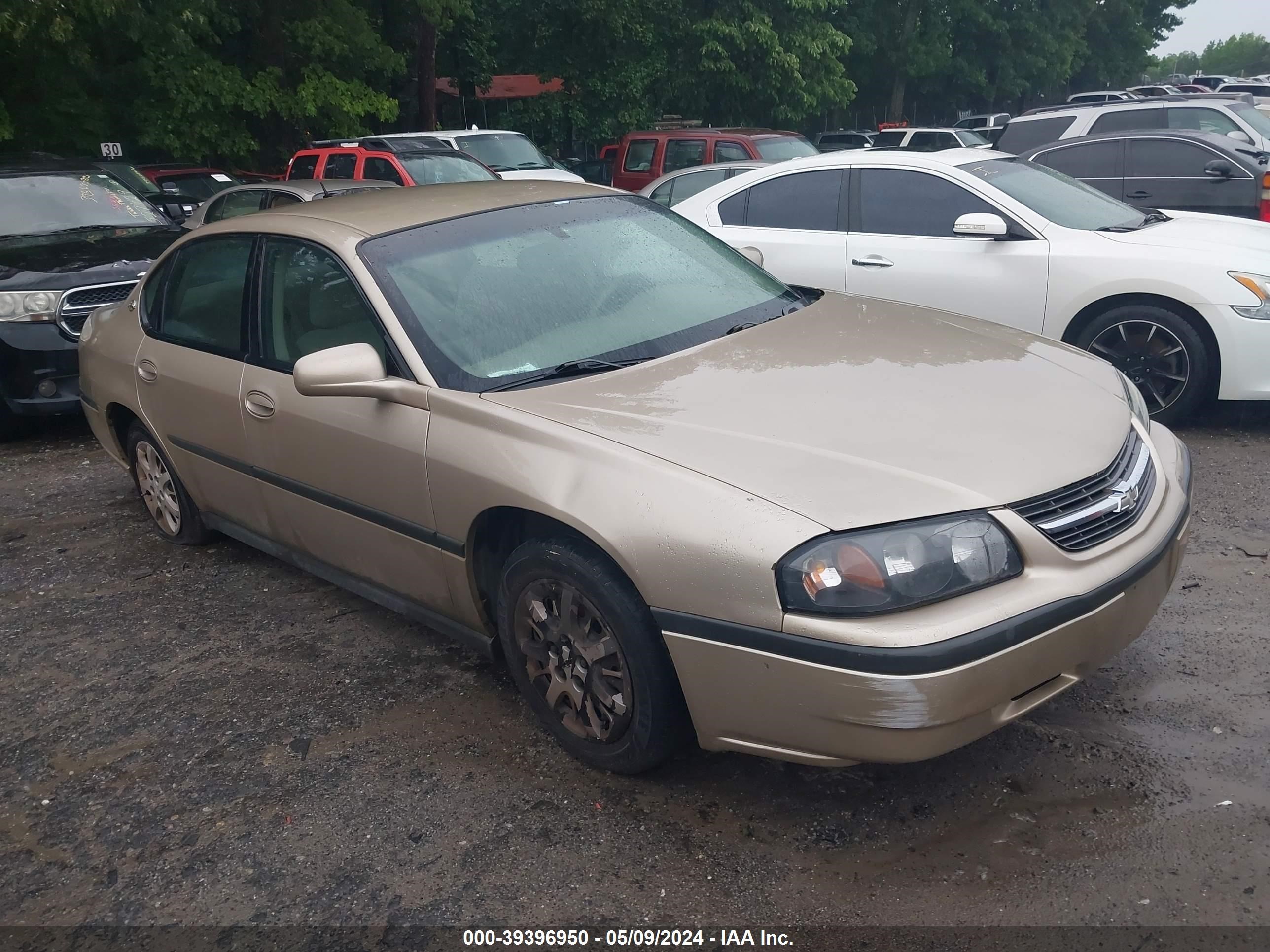 chevrolet impala 2005 2g1wf52e659305684