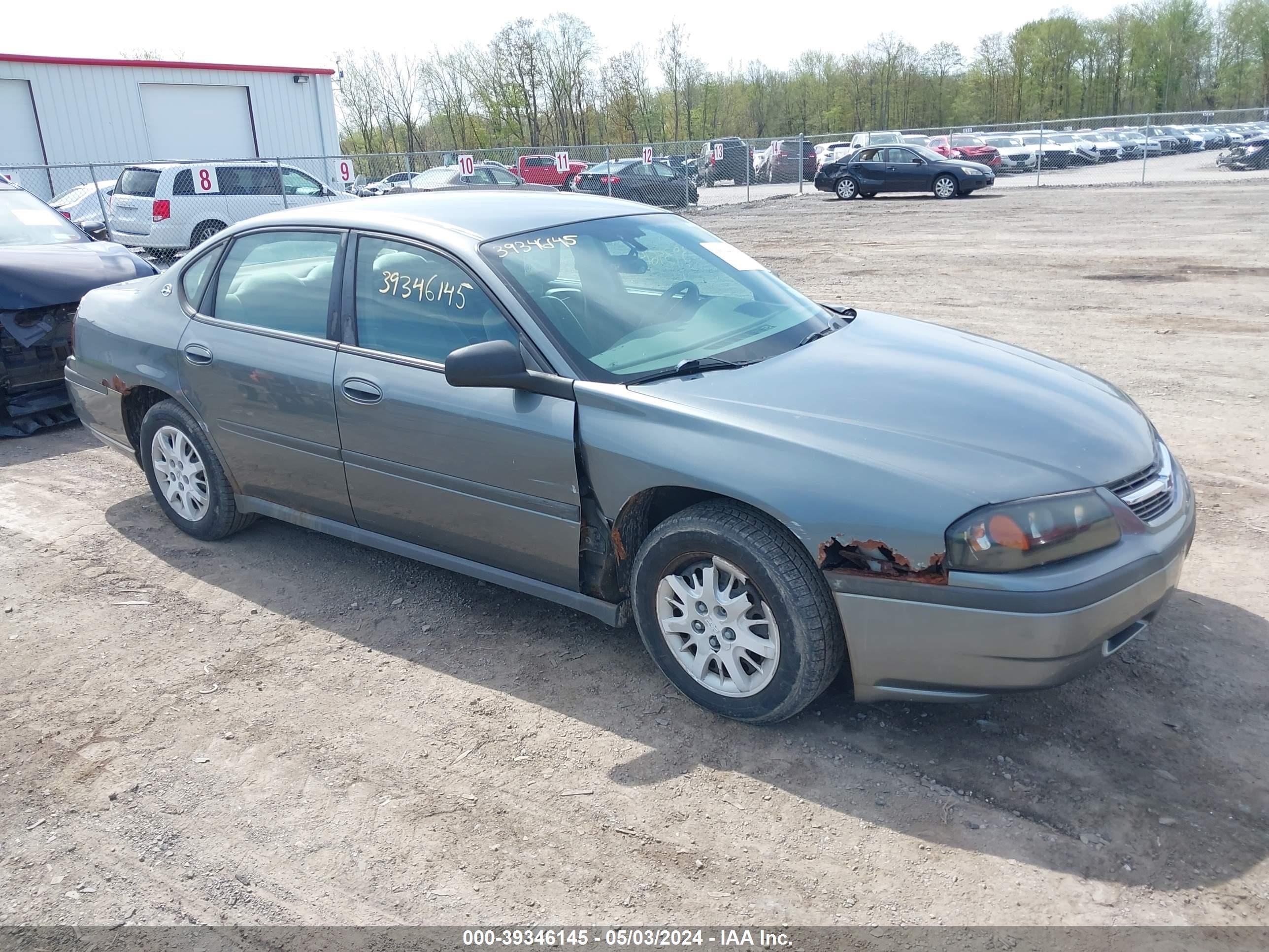 chevrolet impala 2004 2g1wf52e749464986