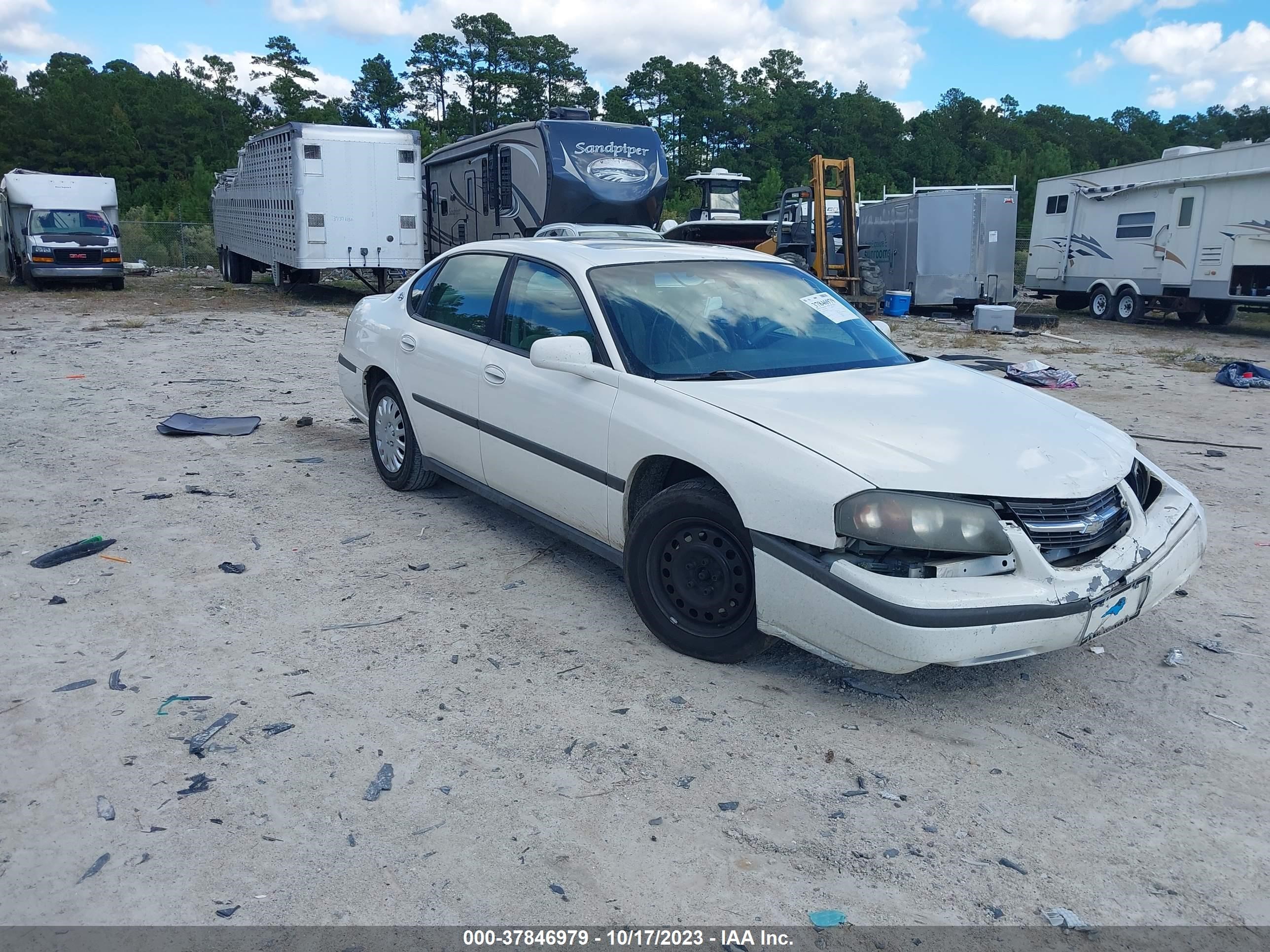 chevrolet impala 2005 2g1wf52e759295652