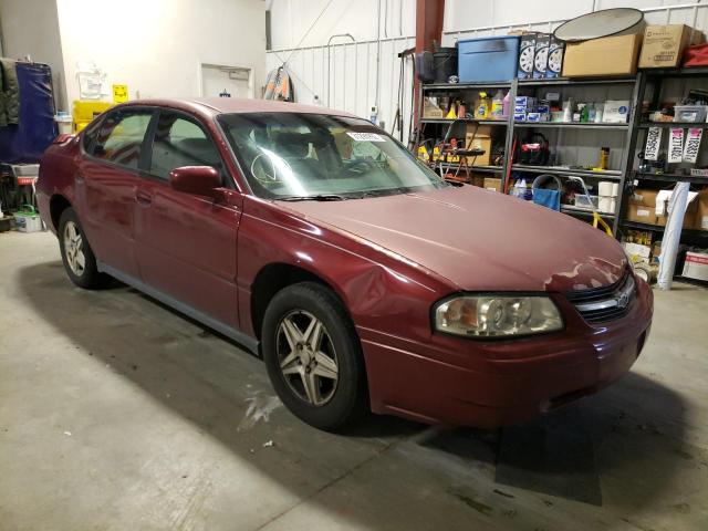 chevrolet impala 2005 2g1wf52e759371175