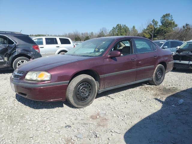 chevrolet impala 2003 2g1wf52e839425113