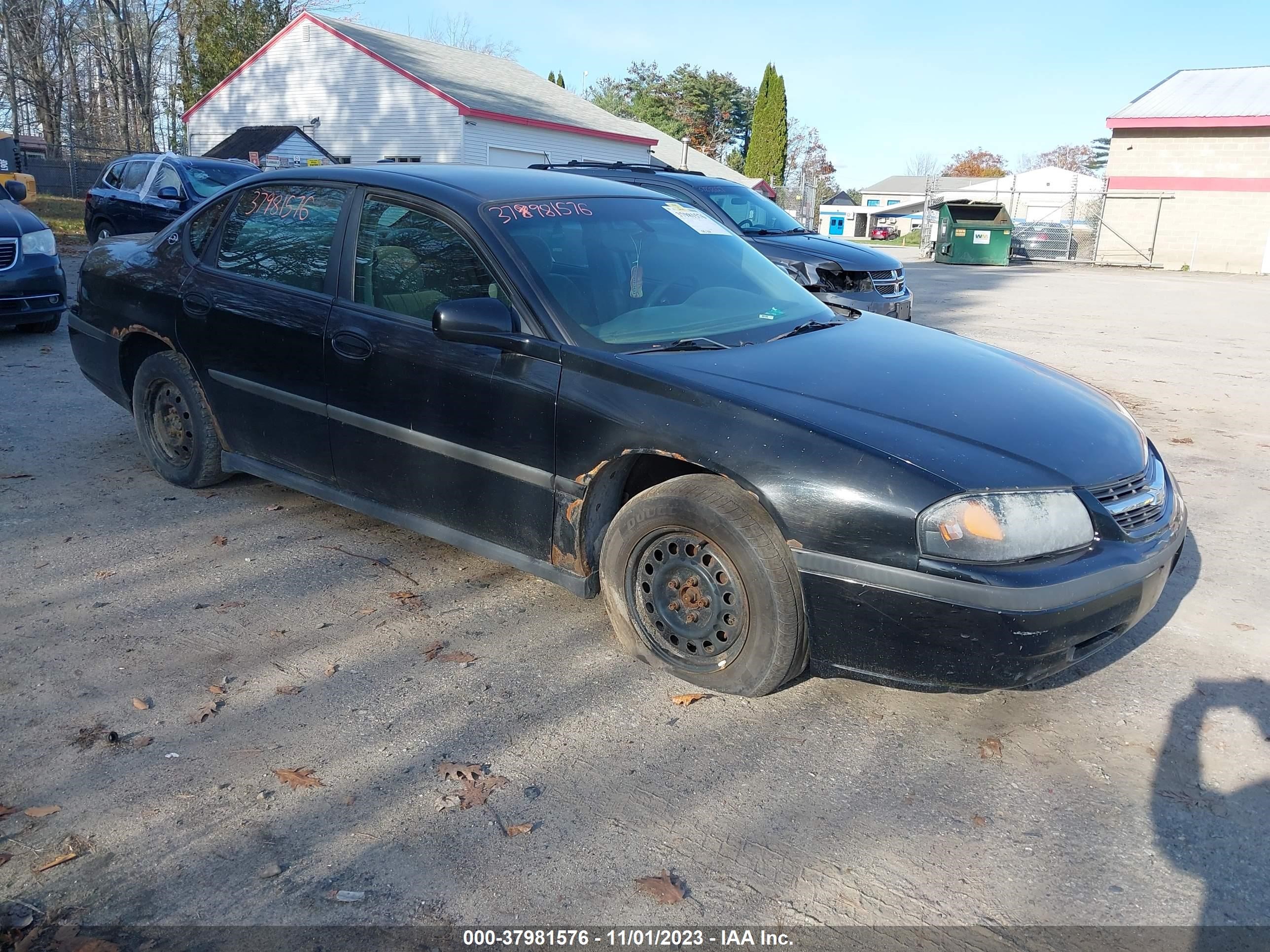 chevrolet impala 2005 2g1wf52e859139894