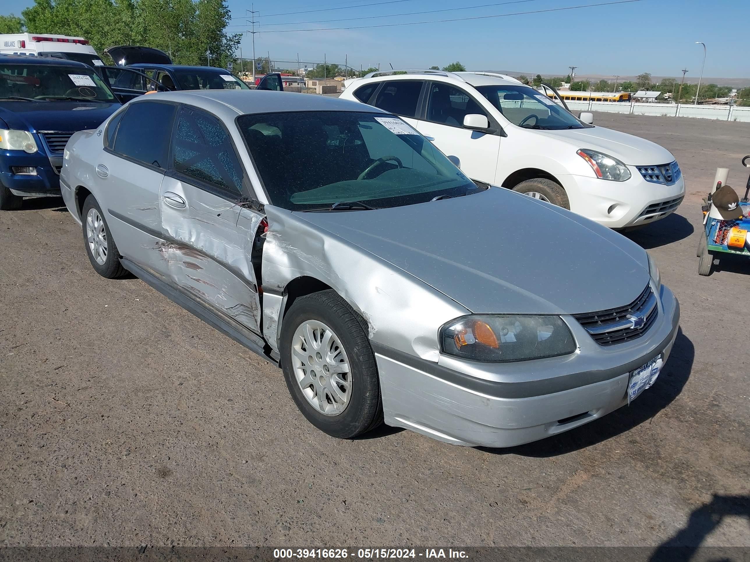 chevrolet impala 2004 2g1wf52ex49311468