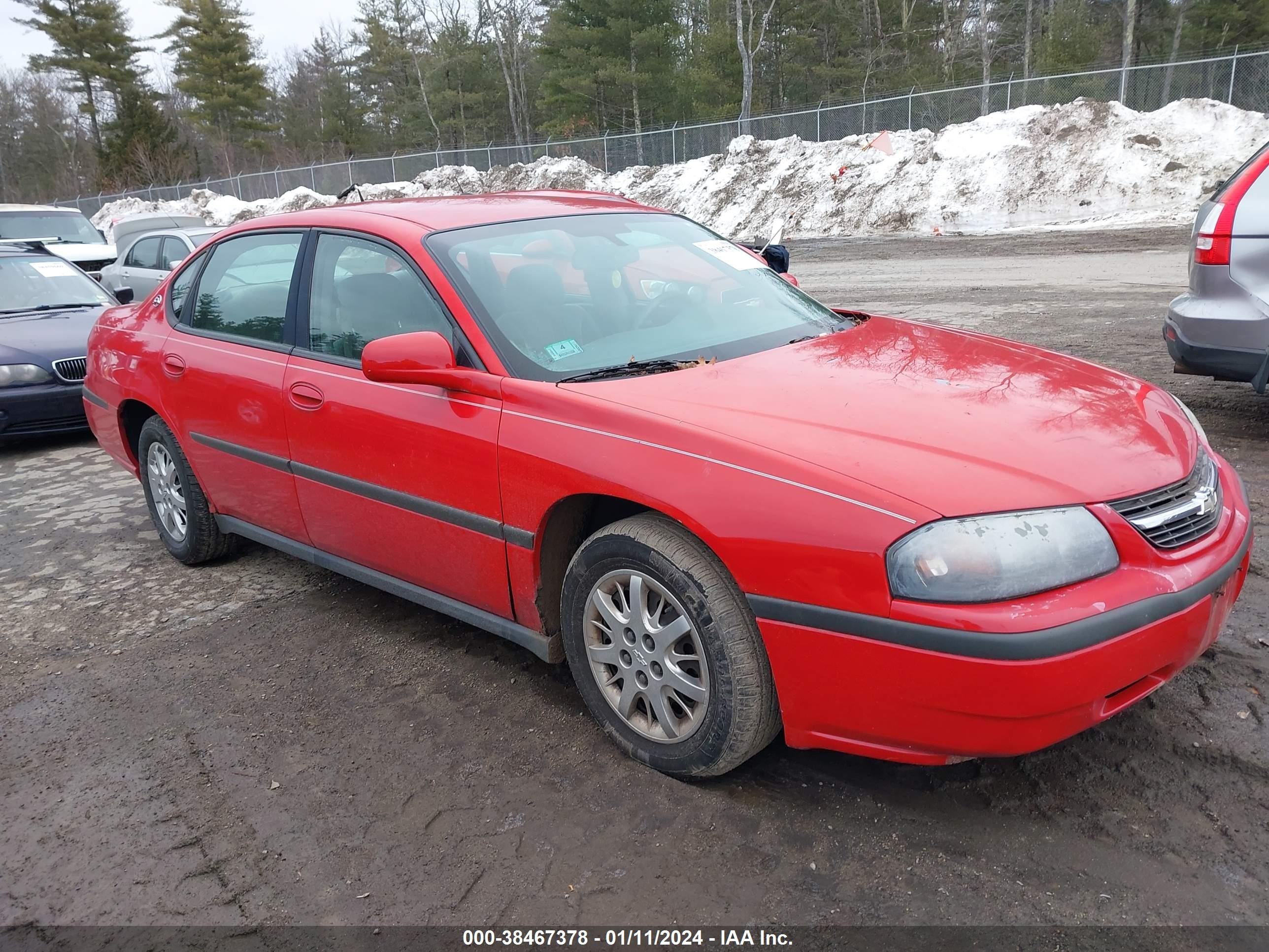 chevrolet impala 2005 2g1wf52ex59266646