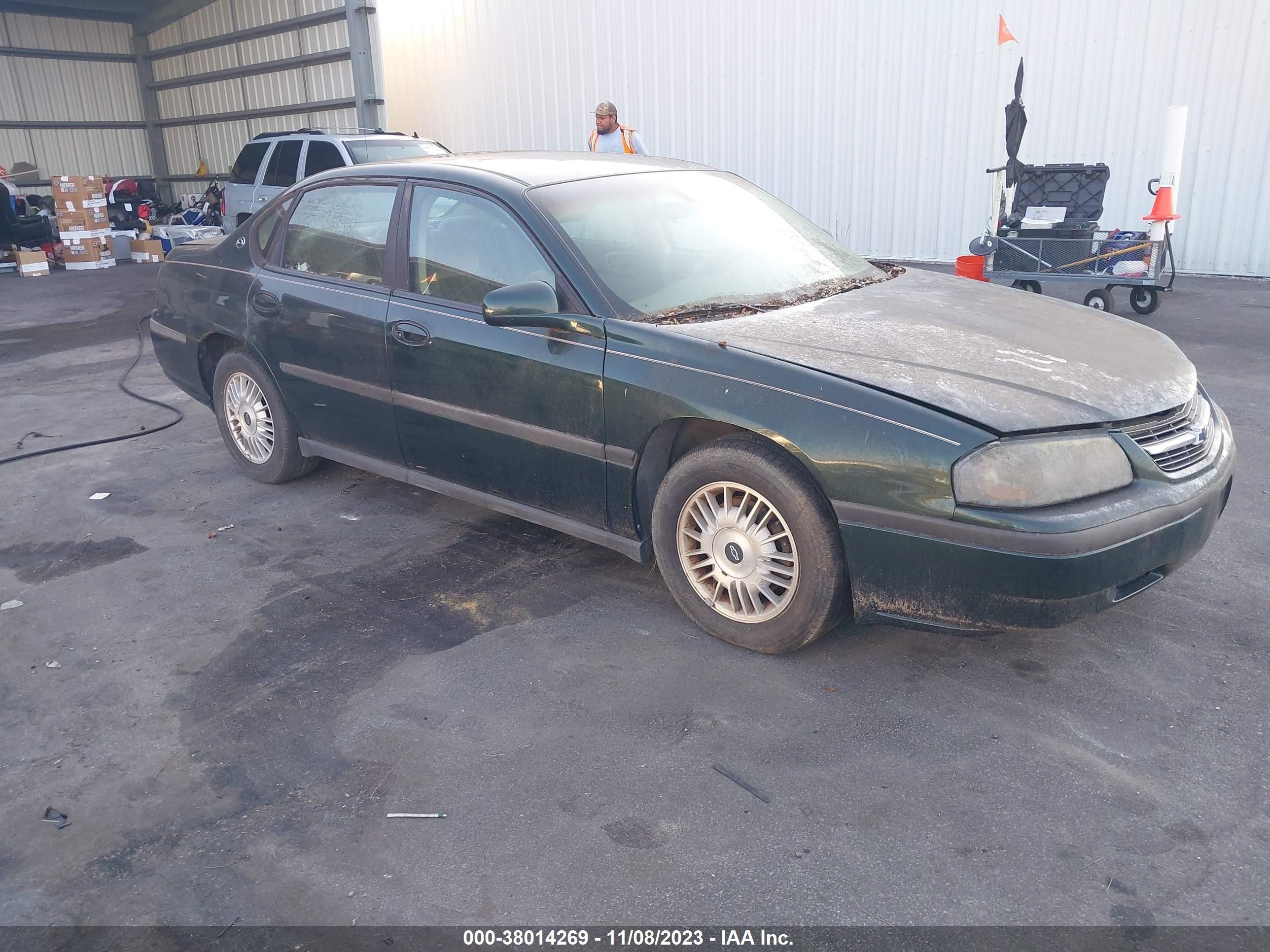 chevrolet impala 2002 2g1wf55e629243856