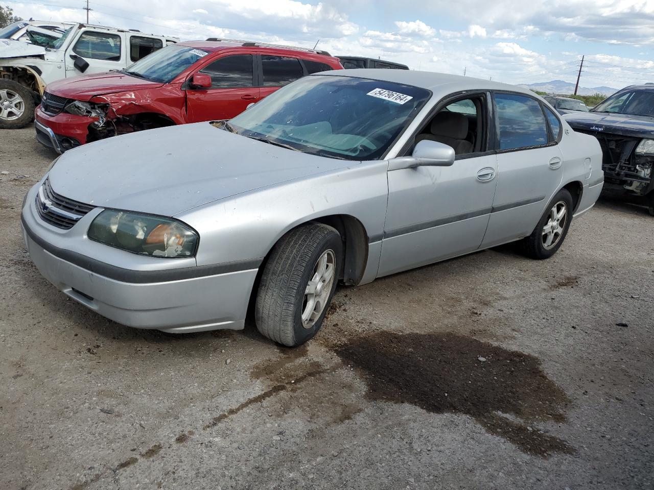 chevrolet impala 2003 2g1wf55e639296963