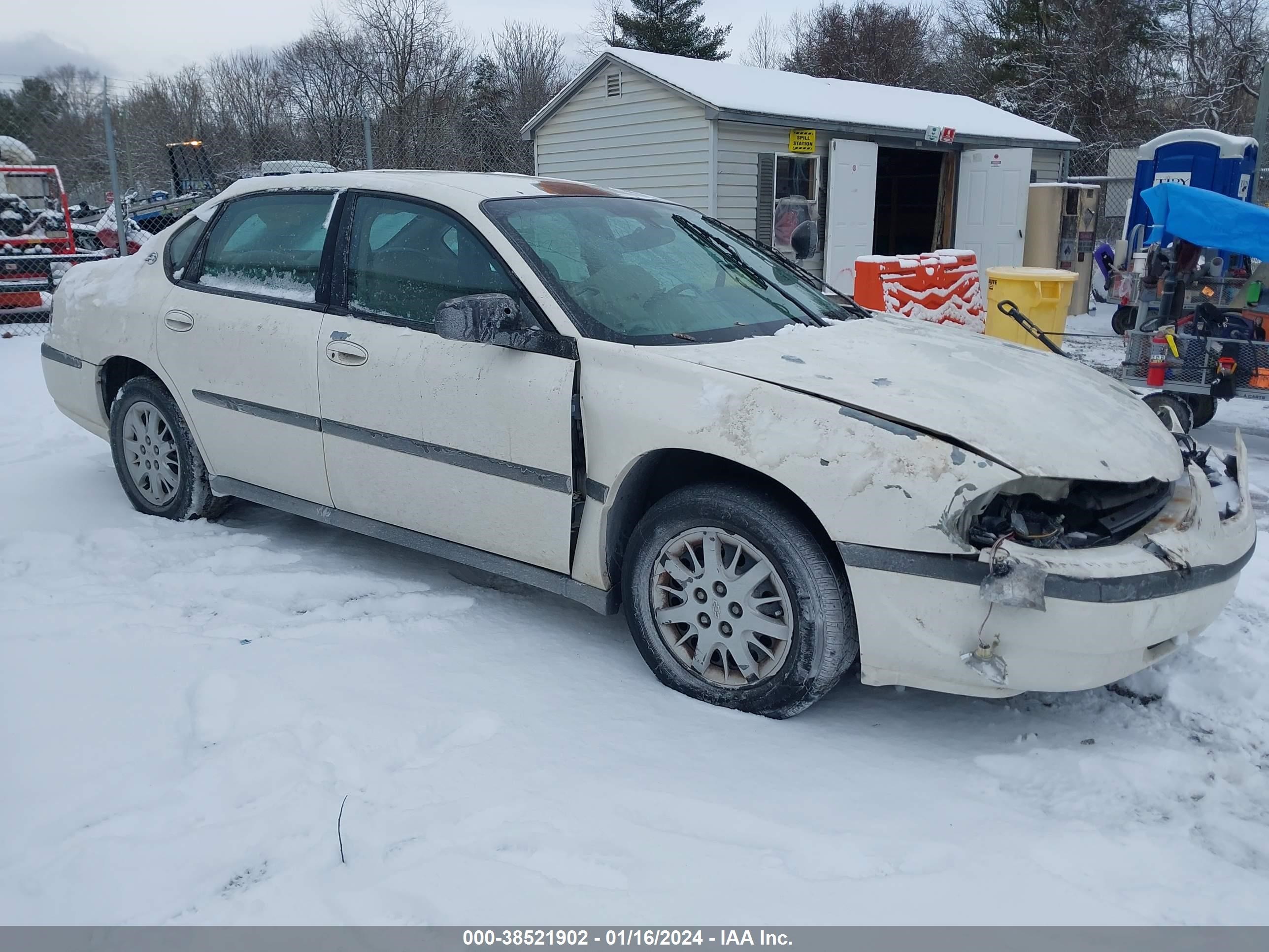 chevrolet impala 2005 2g1wf55k559320050