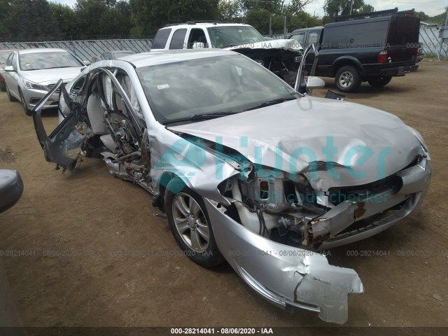 chevrolet impala 2012 2g1wf5e30c1195074