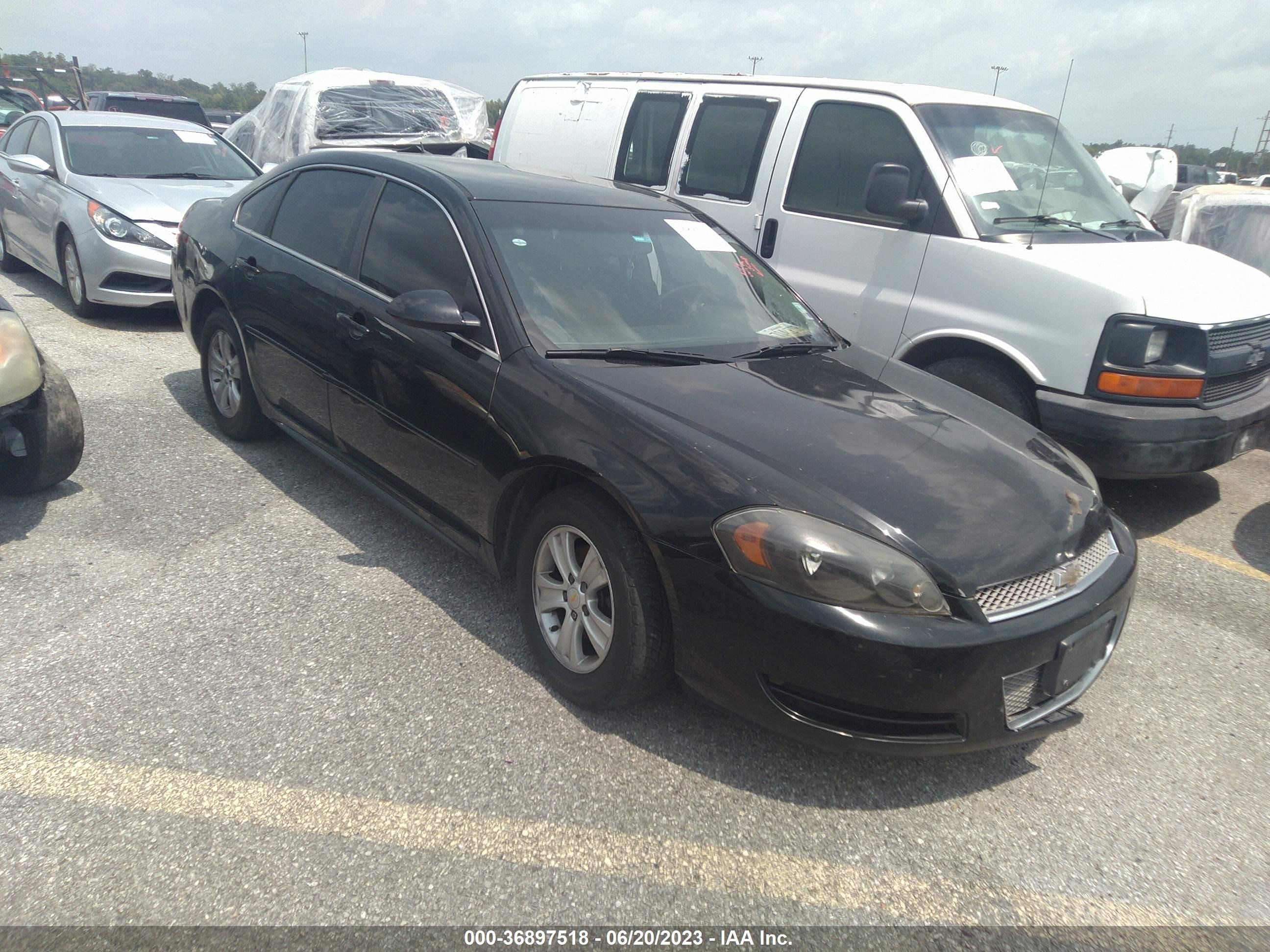 chevrolet impala 2013 2g1wf5e31d1252433