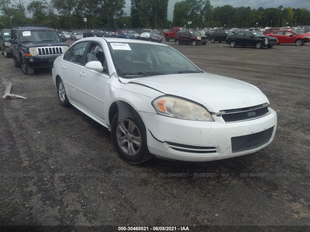 chevrolet impala 2012 2g1wf5e32c1142702