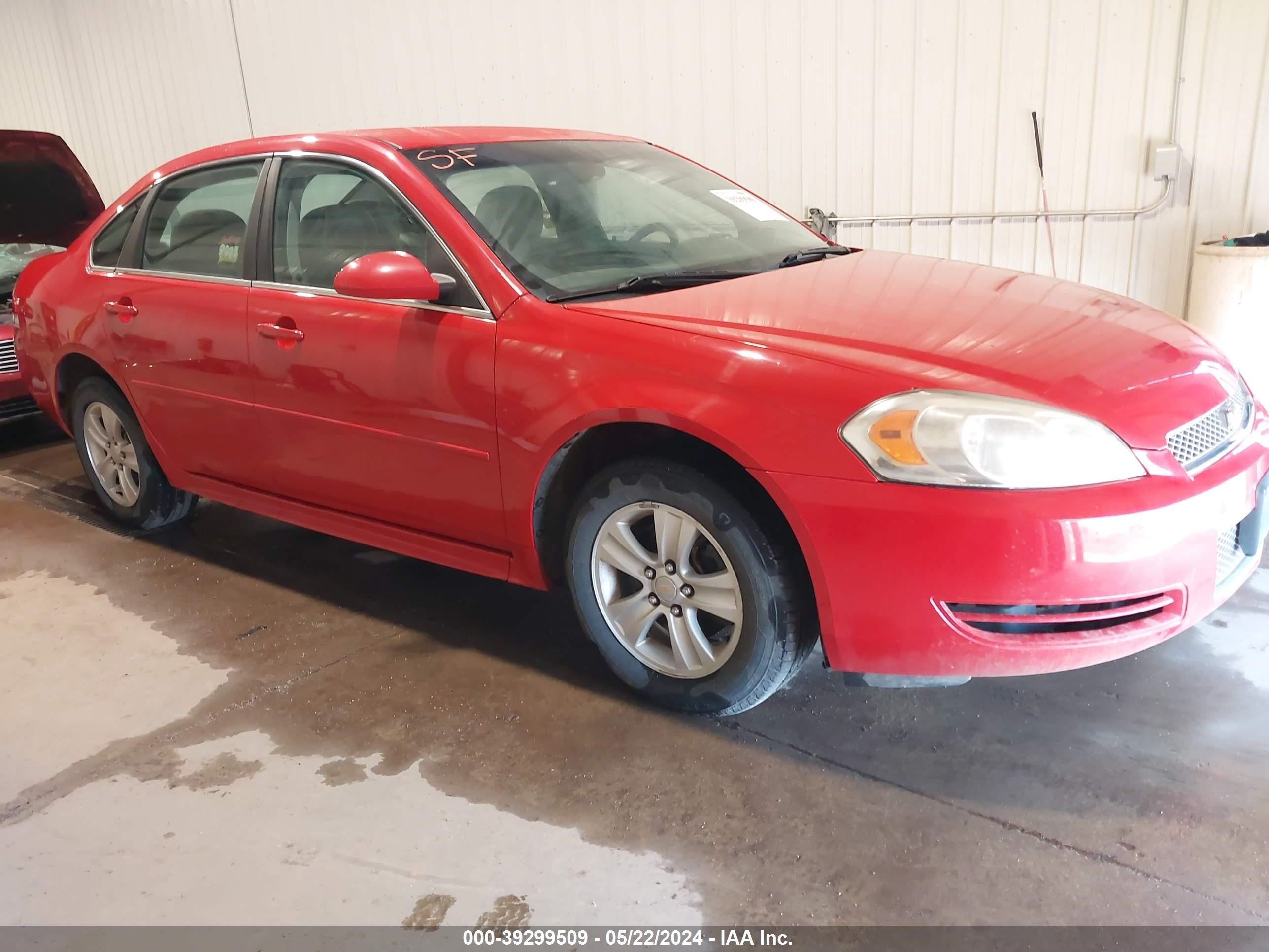 chevrolet impala 2013 2g1wf5e32d1144158