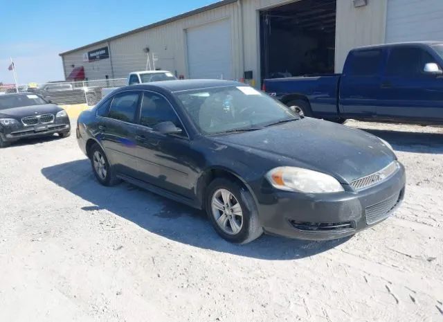 chevrolet impala 2012 2g1wf5e33c1330709