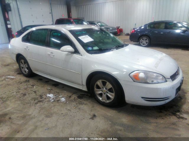 chevrolet impala 2012 2g1wf5e35c1271033