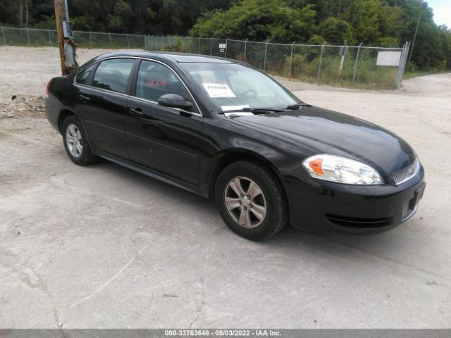 chevrolet impala 2012 2g1wf5e36c1242205