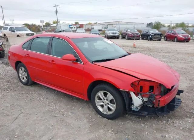 chevrolet impala 2012 2g1wf5e36c1271610