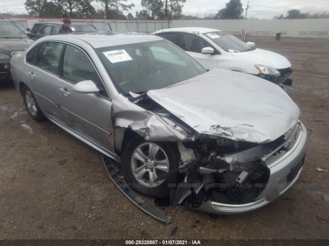 chevrolet impala 2012 2g1wf5e36c1335838