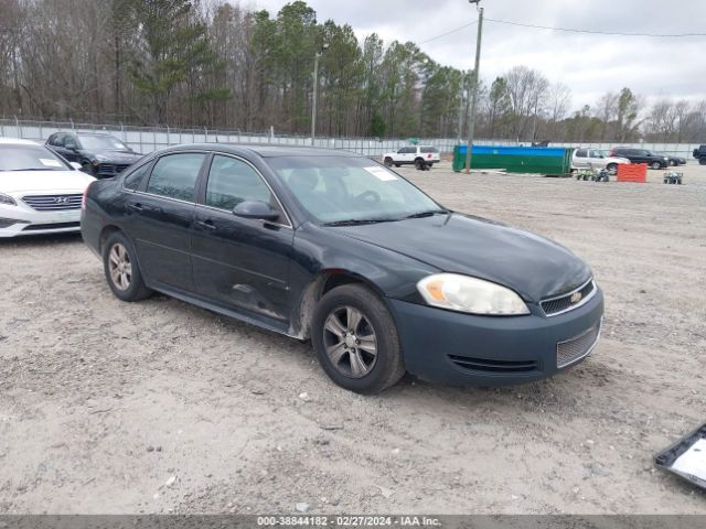 chevrolet impala 2012 2g1wf5e37c1279733