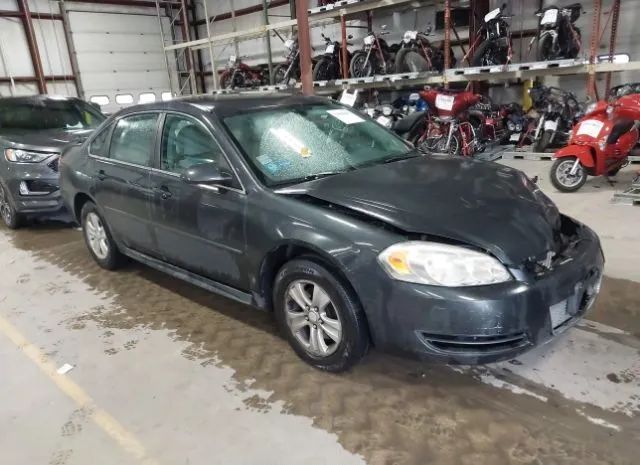 chevrolet impala 2013 2g1wf5e38d1264143